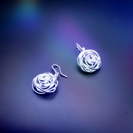 Boucles d'oreilles Flower