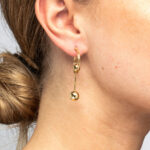 Boucles d'oreilles boules vermeil CARLA