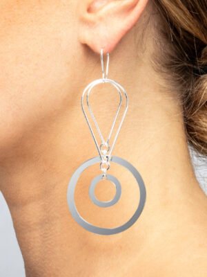 Silver - boucles d'oreilles